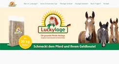 Desktop Screenshot of luckylage.de